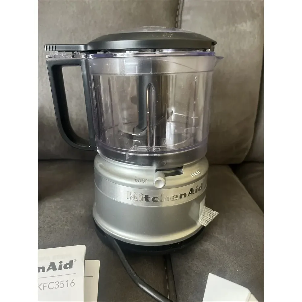 KitchenAid 3.5 Cup Food Chopper, 2 Speeds and Pulse, KFC3516 New. Extra Bowl